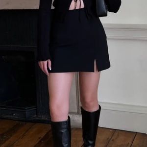 &other stories miniskirt black